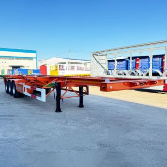 Tri Axle Shipping Container Chassis Trailer