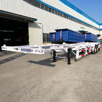 2 Axle 40 Foot Skeletal Semi Trailer