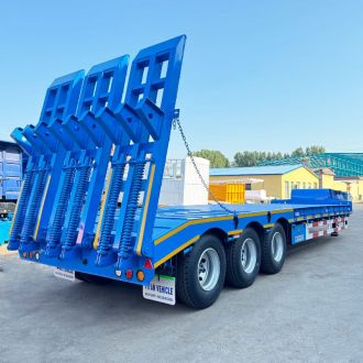 3 Axle Lowbed Semi Trailer