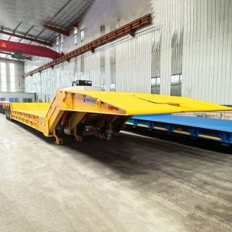 3 Axle 100 Ton Folding Gooseneck Trailer