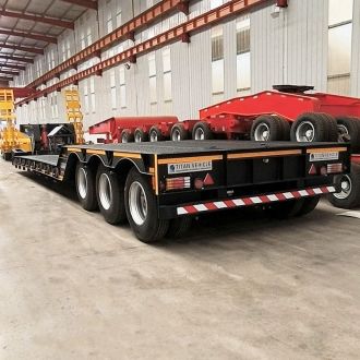 80 Ton Lowboy Gooseneck Trailer