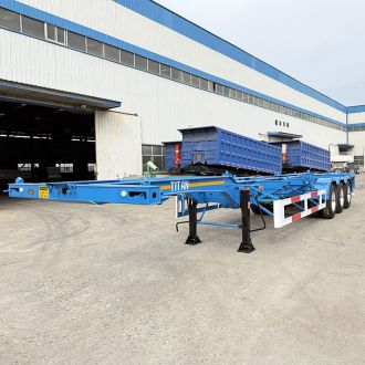 Tri Axle Skeletal Semi Trailer
