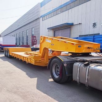 Tri Axle Excavator Lowboy Trailer