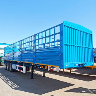 Tri Axle Trailer with Fence